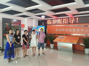 我院教师参观走访杭州电子商务园